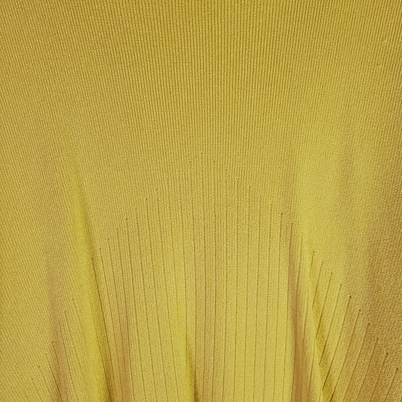 Smooch Retro Short Sleeve Yellow Top - Picture 3 of 8
